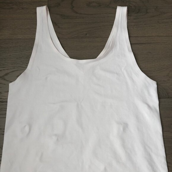 Tilley Canada Comfort 2 Way Tank Top Pull On Nylon Spandex Pale Blush Pink Sz XL - Picture 6 of 10